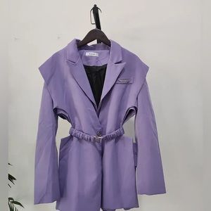 LAVENDER RETRO BLAXER